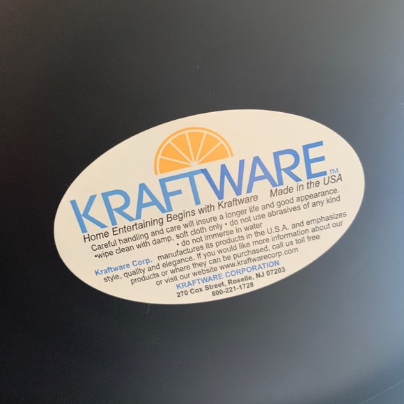 Kraftware Ice Bucket with handle and lid - Picture 4 of 4